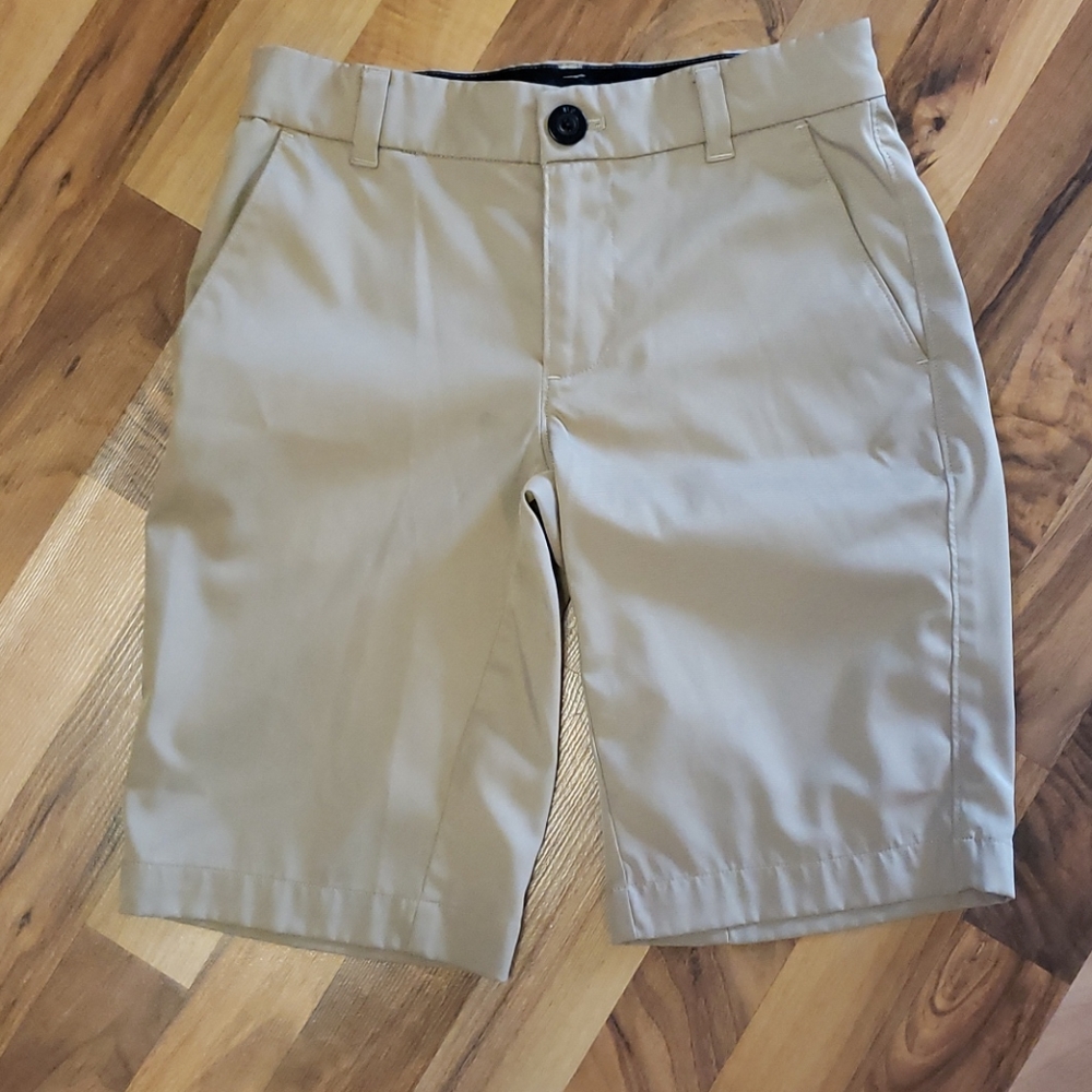 Youth size 12 khaki golf shorts